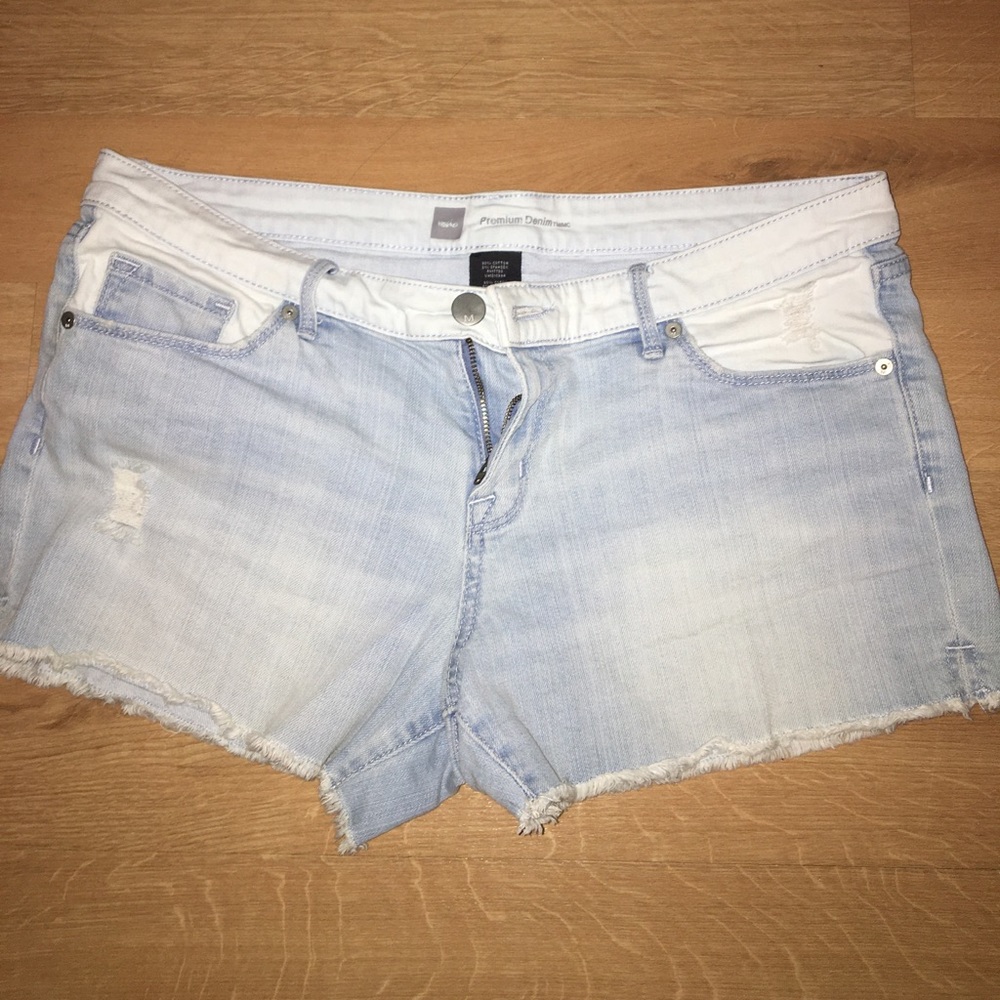 Mission premium denim jean shorts